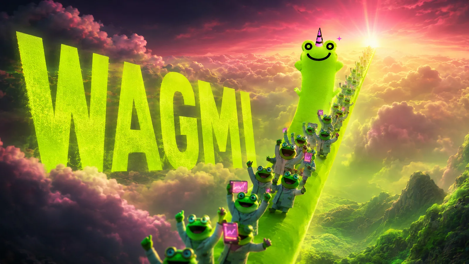 Subject LF-01 artwork: WAGMI