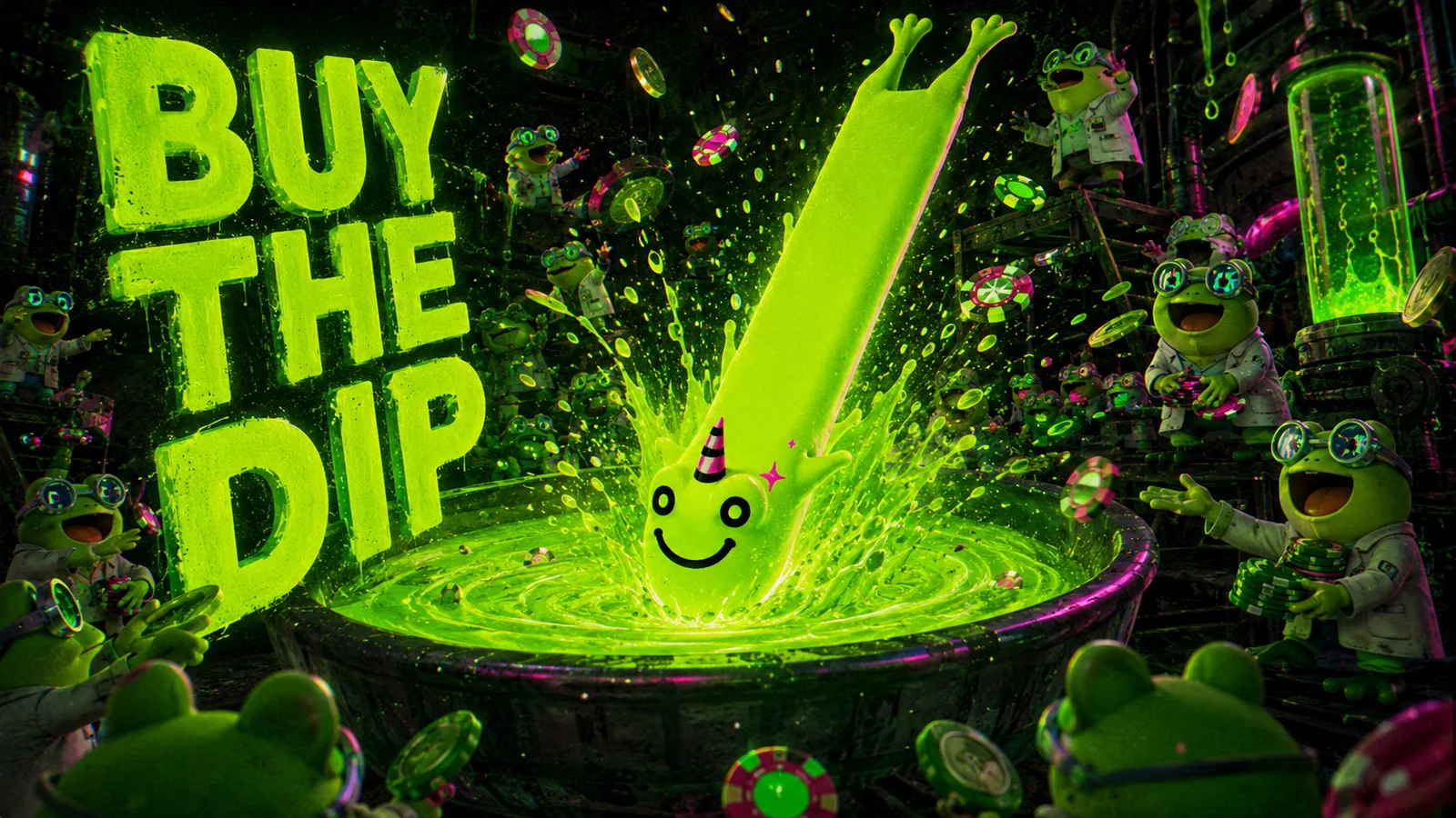 Subject LF-01 artwork: Buy the dip