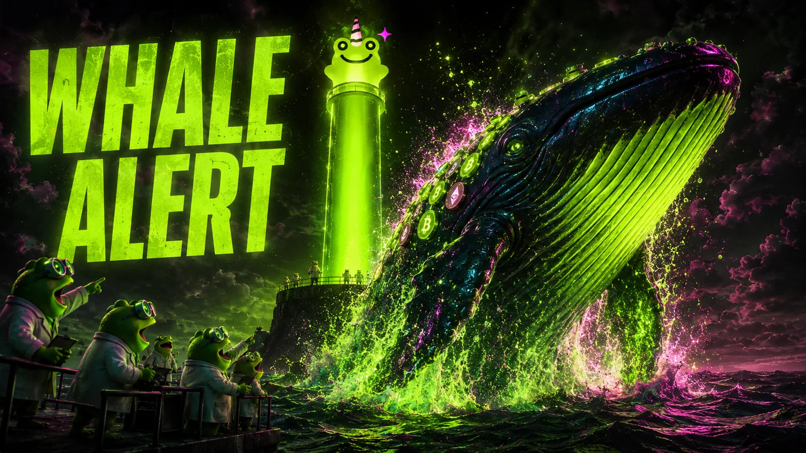 Subject LF-01 artwork: Whale alert
