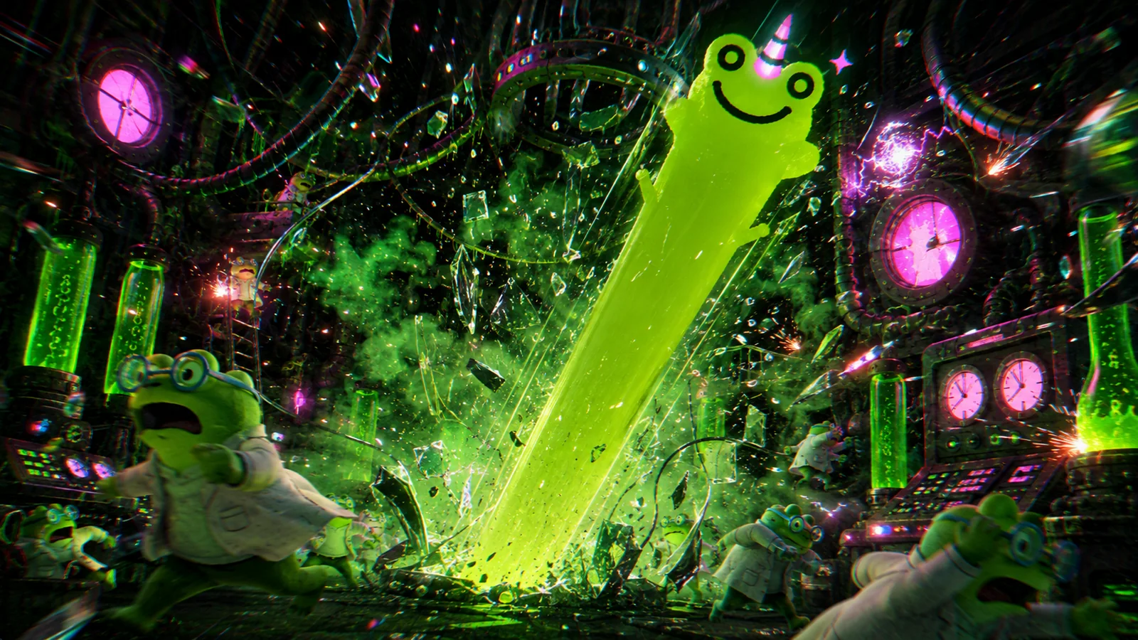 Subject LF-01 artwork: Slime event